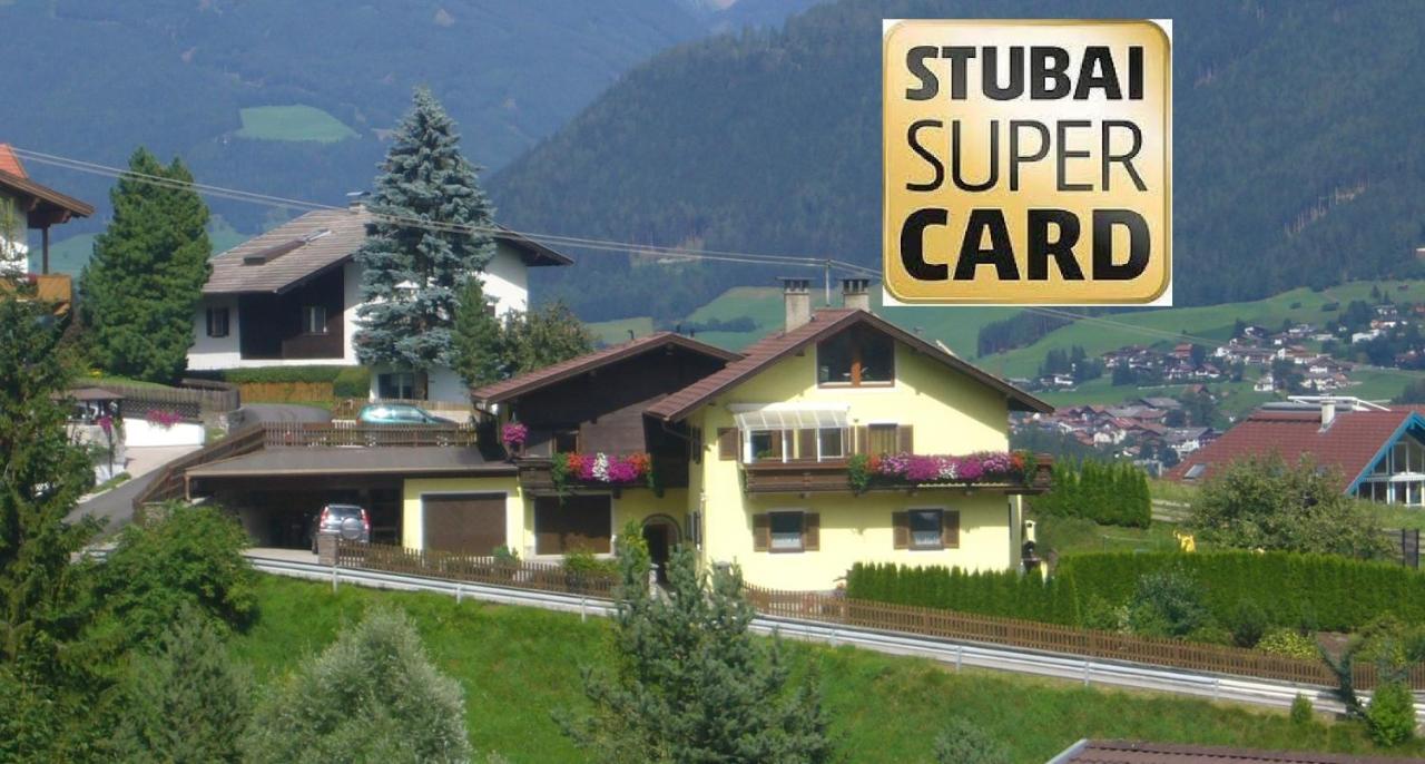 Appartements Gerhard Telfes im Stubai Eksteriør bilde